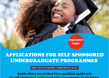UNDERGRADUATE SELF-SPONSORED PROGRAMMES FOR SEPTEMBER, 2026 INTAKE